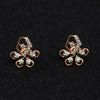 Flower Shape Diamond Stud