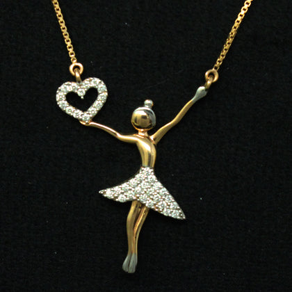 Princess Design Diamond Necklace