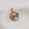 Blue Stone Italian Pendant