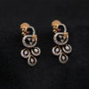 Peacock Shape Diamond Earring