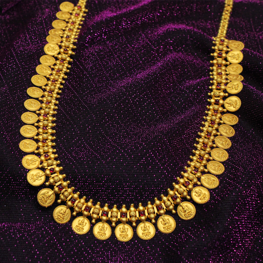 Buy Lakshmi Devi Kasu Mala in Kerala, India | Chungath Jewellery Online ...