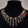 Pearl Hanging Multicolor Necklace