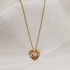 Double Heart Necklace