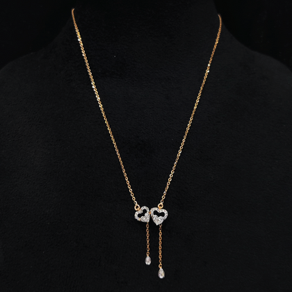 Heart Shape Diamond Necklace