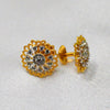 Stone Flower Earring