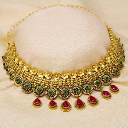 Flower Type Neckband