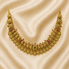 Green Stone Lakshmi Necklace