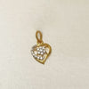 Flower With Heart Pendant