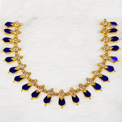 Blue Nagapadam Necklace