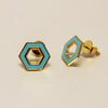 Hexagon Shape Stud