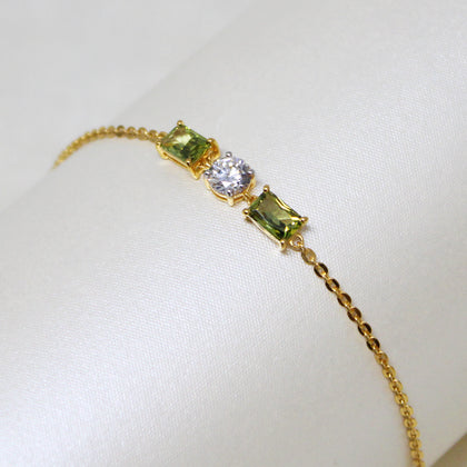 Green Stone Bracelet