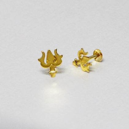 Shiva Trishul Stud