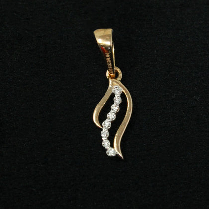 Petal Diamond Pendant