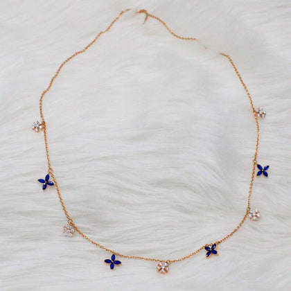 Star Hanging Diamond Necklace