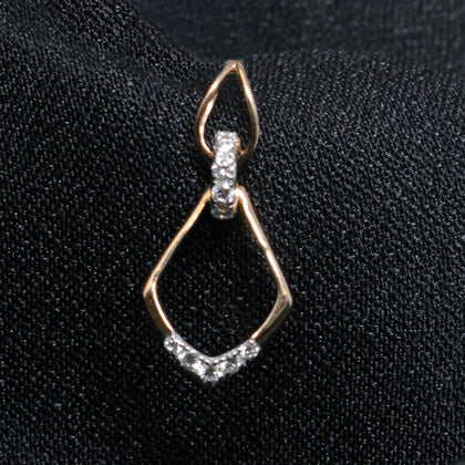 Petal Diamond Pendant