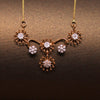 Flower Diamond Necklace