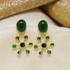 Green Stone Earring