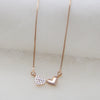 Double Heart Necklace