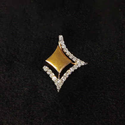 In Complete Diamond Pendant
