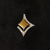 In Complete Diamond Pendant