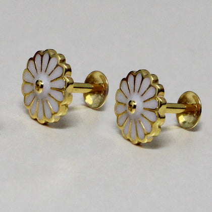 White Flower Stud