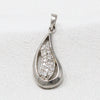 Petal Shape Silver Pendant