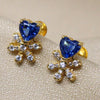 Blue Stone Earring