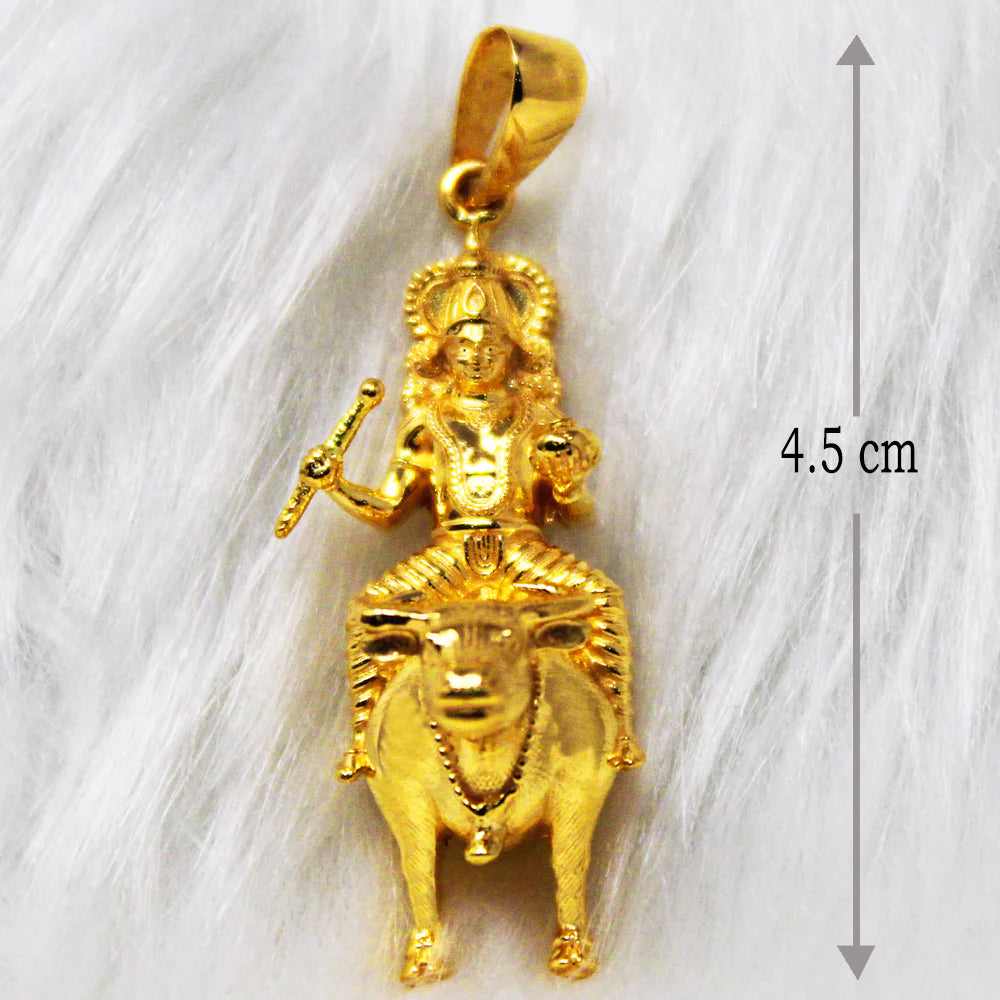 Lord vishnu sale gold pendant