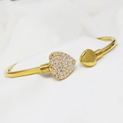 Heart Shaped Bangle