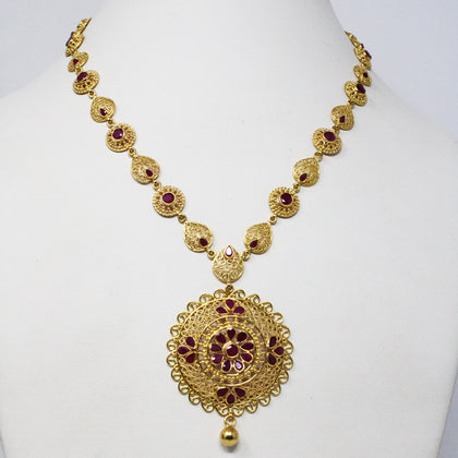 Red Stone Necklace