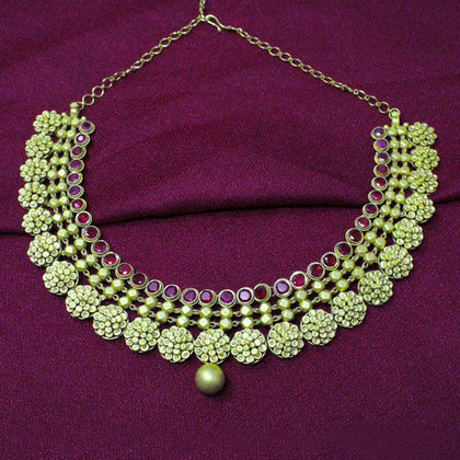 Red Stone Necklace