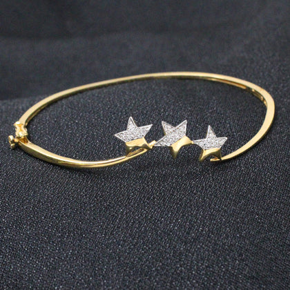 Star Shape Bangle