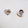 Heart Shaped Diamond Earring