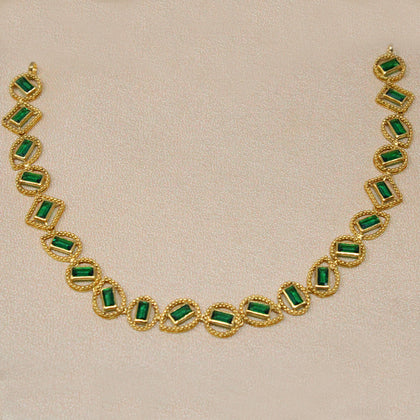 Green Stone Necklace