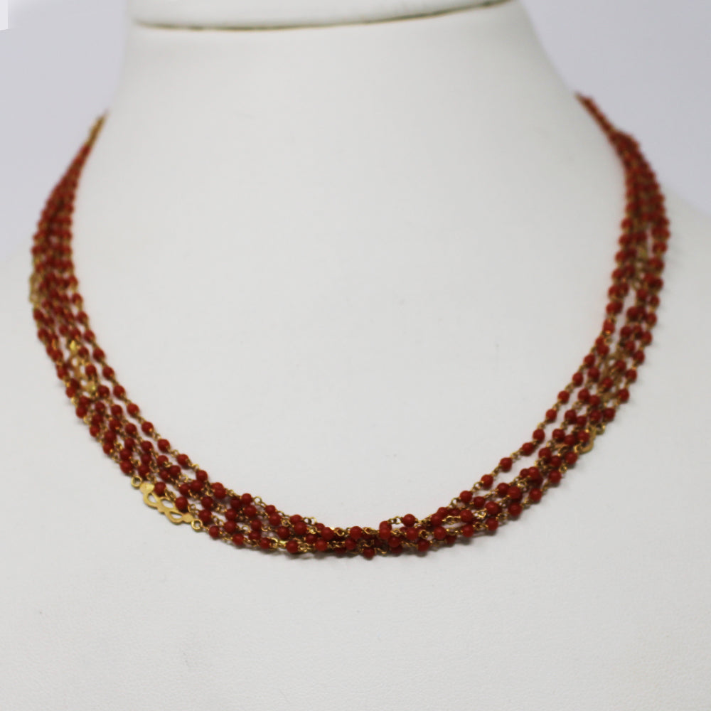 Coral Layer Necklace
