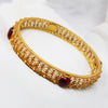 Red Stone Bangle