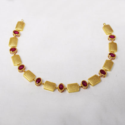 Red Stone Necklace