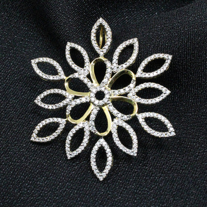 Flower Diamond Pendant