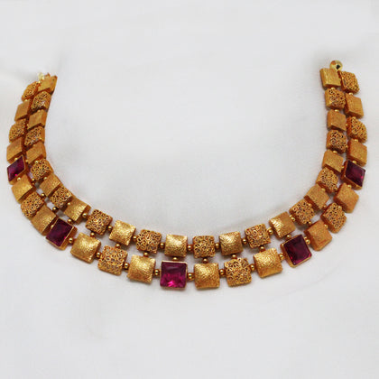 Red Stone Necklace