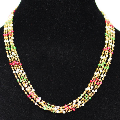 Multi Colour Bead Necklace