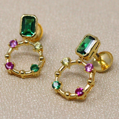 Circle Shape Earring