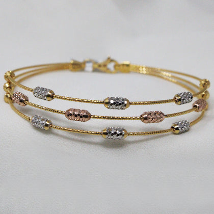 Beads Shaped Layer Bangle