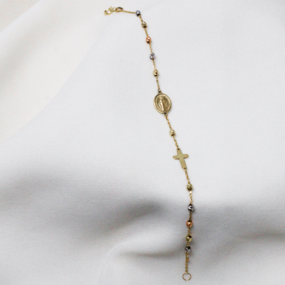 Buy Rosary Bracelet 18K Gold Plated Rosary Bracelet Gold Rosary Online in  India  Etsy