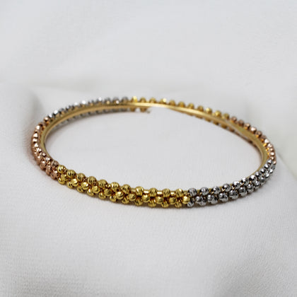 Golden Ball Bangle