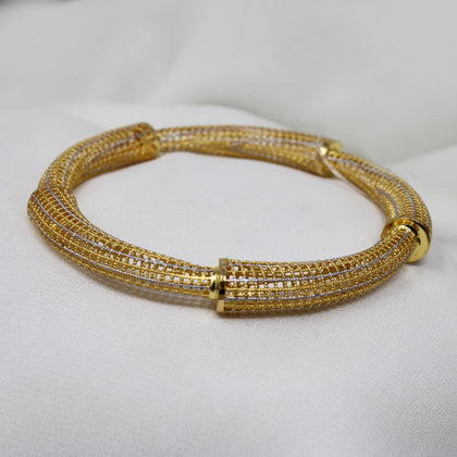 Net Twisted Bangle