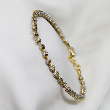 Golden Ball Bangle