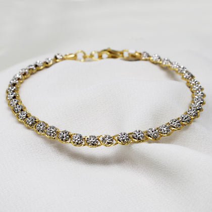 Golden Ball Bangle