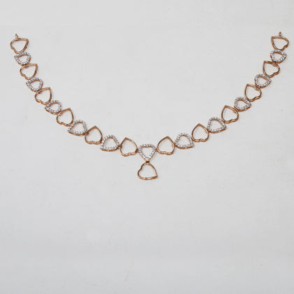 Heart shape Diamond Necklace