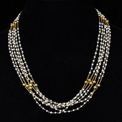 Layer Pearl Necklace