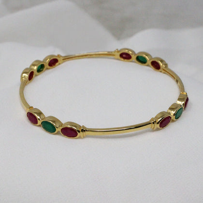 Multicolor Stone Bangle